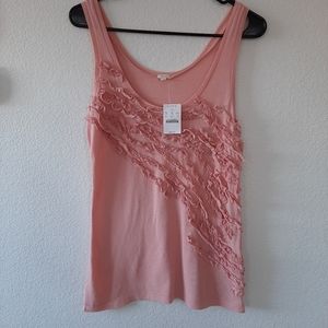 NWT J. Crew Pink Tank Top Small